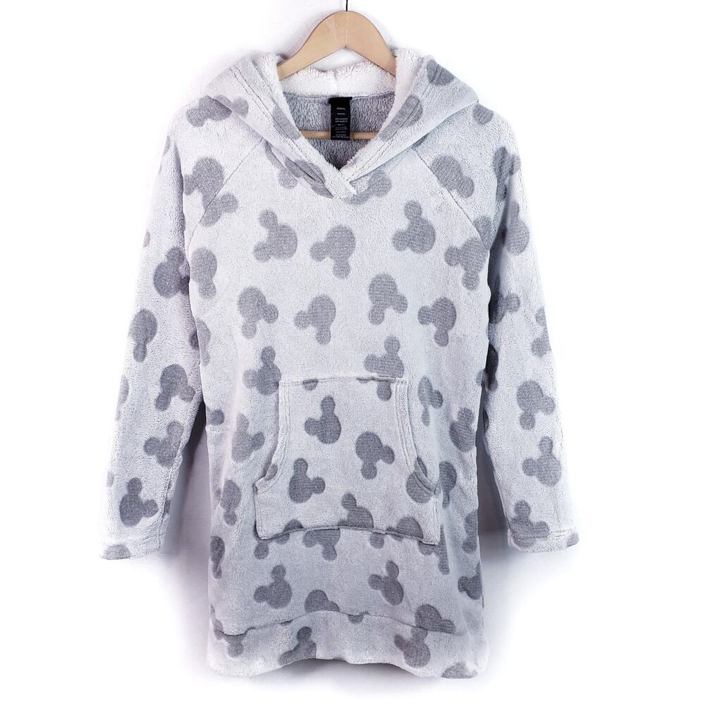 Disney Mickey Mouse Hooded Sleepwear Tunic Sweatshirt Size Large - Picture 2 of 7